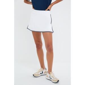 TUCKERNUCK SPORT White 14 Inch Performance Jersey Elena Tennis Skirt Size S NWT